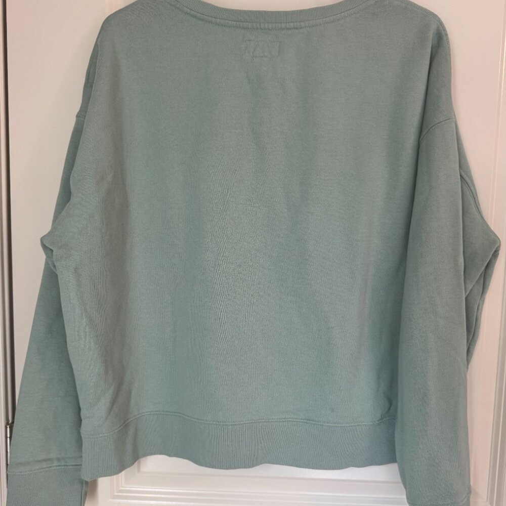 Pact Sage Green Herbal Graphic Sweatshirt - Picture 4 of 4